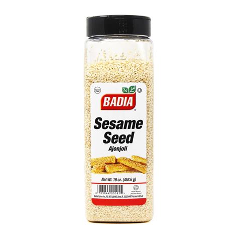 Spice Badia Sesame Seed White Oz Horizons Supplies