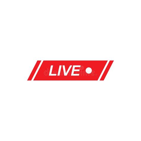 Vector Set of Live Streaming Icon Multimedia Logo Stock Vector ...