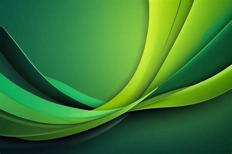 Premium Photo Smooth Green Abstract Background Stock Illustration