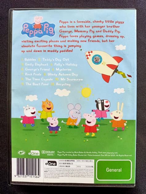 DVD Peppa Pig : Bubbles, Hobbies & Toys, Music & Media, CDs & DVDs on ...