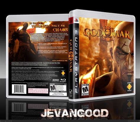 God Of War Iii Playstation Box Art Cover By Jevangod