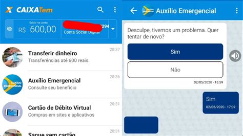 Caixa Tem Desculpe Tivemos Um Problema Quer Tentar De Novo Youtube