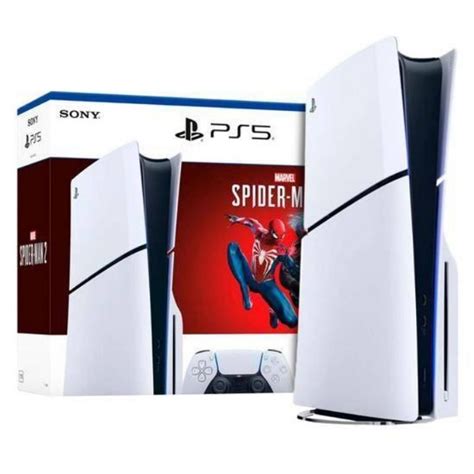 Ps5 Slim 1tb Mídia Física Lacrado Spider Man Shopee Brasil