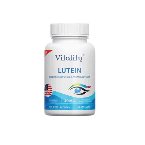 Lutein Mg Antioxidant Anti Uv Radiation Protect Vision Anti Free