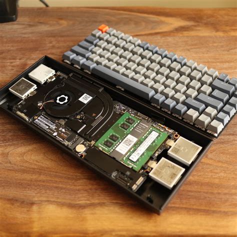 Mechanical Keyboard With Framework Laptop Mainboard For Work And Gaming