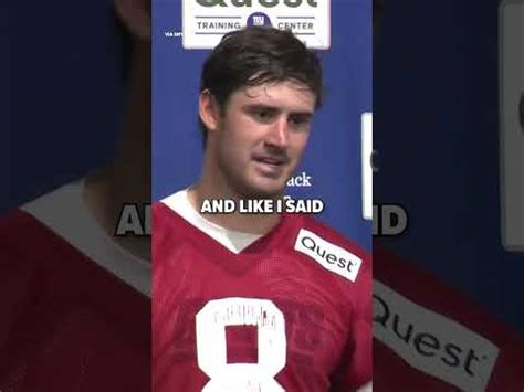 Daniel Jones Wasnt Fired Up About The Giants Pre Draft QB Pursuit