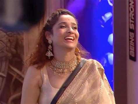 Bigg Boss 17 Contestant Ankita Lokhande Stuns In A Pastel Saree Check