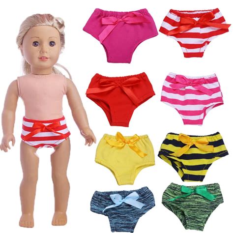 8 Color Underwear Doll Clothes Wear Fits 18 Inch American Girl Dolls By Sophia S Only Doll