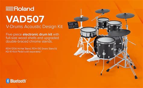 Amazon Roland Vad Kit With Original Full Size V Drums Acoustic