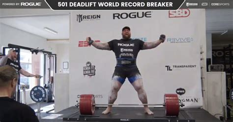 Hafthor Bjornsson Deadlifts 501kg And Sets All Time World Record Fitness Volt