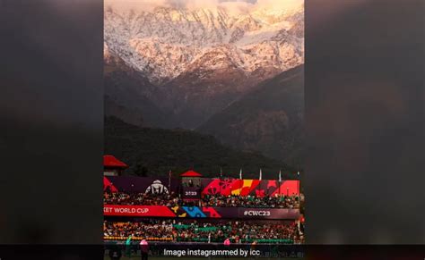 Stunning Photos of Dharamshala Cricket Stadium Take Internet by Storm”