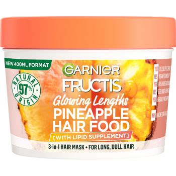 Inpackning Hair Food Pineapple 400ml Fructis Handla online från din