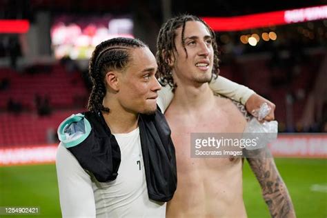 Xavi Simons Of Psv Fabio Silva Of Psv During The Dutch Eredivisie News Photo Getty Images