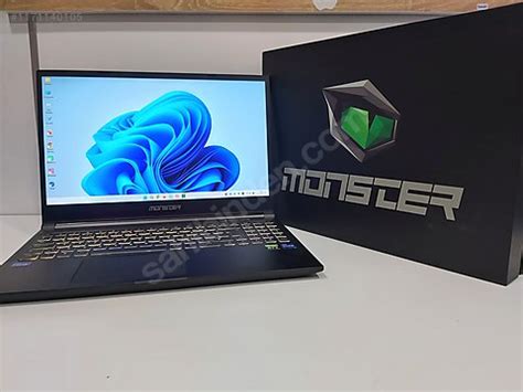 MONSTER ABRA A5 V18 1 2 EL i7 11800H 512GB SSD 16GB RAM 4GB İlan ve