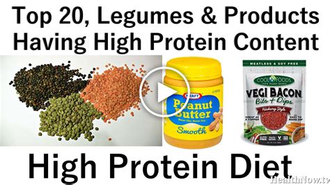 Top 15 Legumes & Their Products Having High Protein Content for High ...