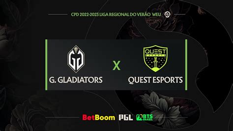 PT BR Gaimin Gladiators vs Quest Esports CPD WEU VERÃO Jogo 1