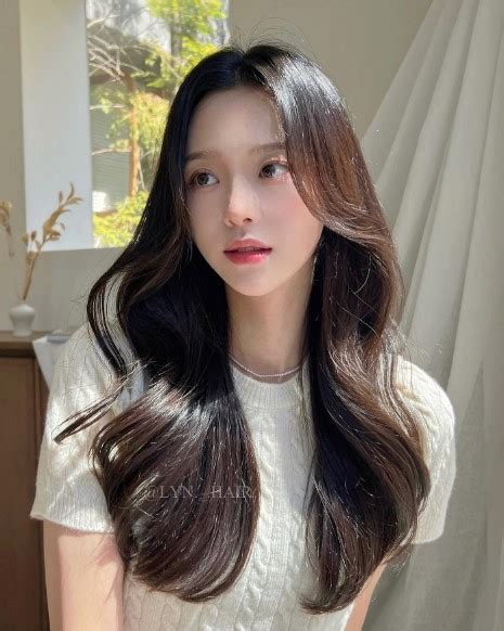 Long Hair Korean Layered Haircut Myangelinajolie Layered Haircuts