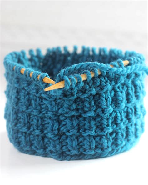 Hurdle Stitch Knitting Pattern For Beginners Studio Knit