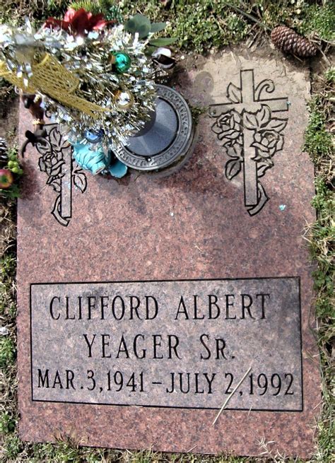 Clifford Albert Yeager Sr Find A Grave Memorial