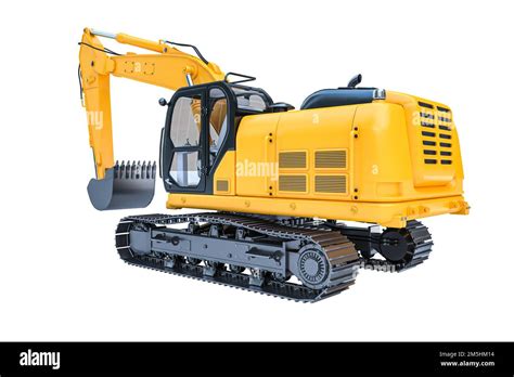 Excavator Cut Out Stock Images Pictures Alamy