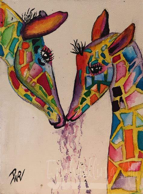 Sloppy Kiss - Enthralling Art by Desley