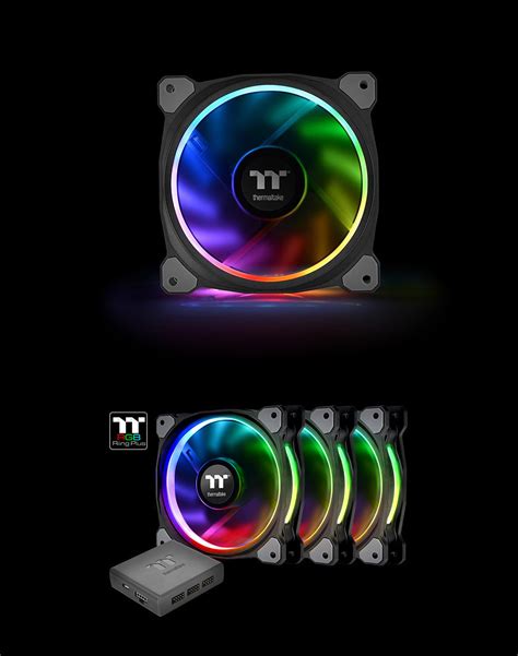 Buy Thermaltake Riing Plus Rgb Premium Edition Fan Pk Pax