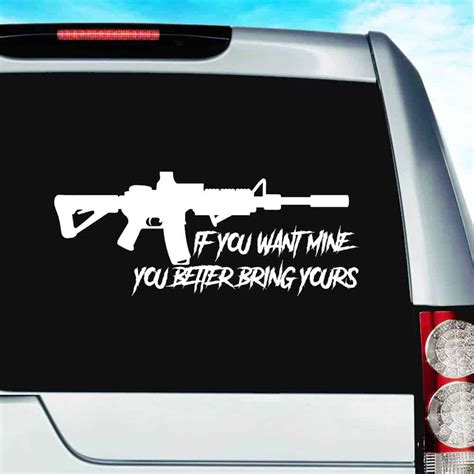 Gun Stickers For Cars