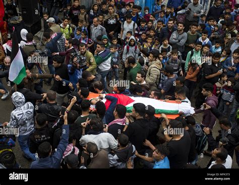 La Ciudad De Gaza En La Franja De Gaza Palestina Abr Los