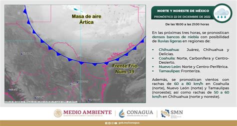 Frente frío 19 golpea México con bajas temperaturas en vísperas de