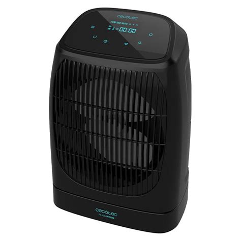 Cecotec Elektrische Kachel Ventilator Verwarming Vrijstaand Zwart