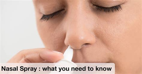 Step By Step Instructions To Use Nasal Spray Vikram ENT Hospital