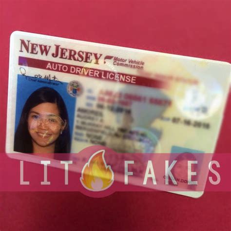 Fake ID New Jersey Scannable SALE NOW ON 2024 Update