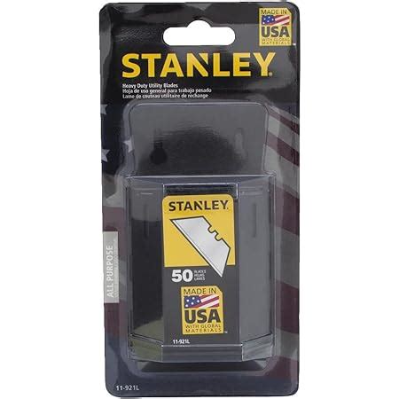 Amazon Stanley Utility Knife Blades Heavy Duty Pack L