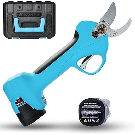 Amazon KOMOK Professional Cordless Electric Pruning Shears 2pcs