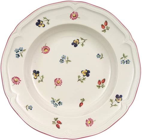 Villeroy Boch Petite Fleur 1023952700 Plato Hondo Porcelana Rojo