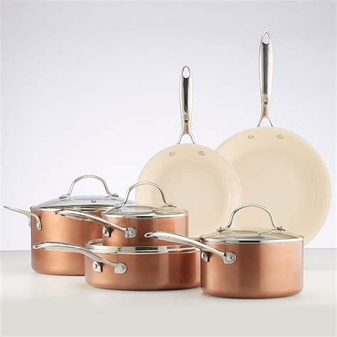 Food Network™ 10 Pc Nonstick Ceramic Cookware Set Ceramic Cookware