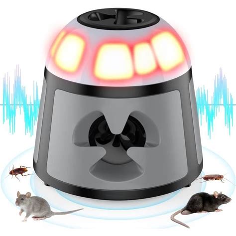 Ultrason Souris Et Rats Repulsif Souris Ultrasons 360 Anti Souris