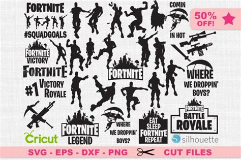 Free Svg Fortnite Svg Bundle Dxf Include