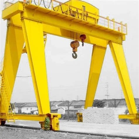 Heavy Duty Double Girder Eot Crane Color Yellow At Best Price In