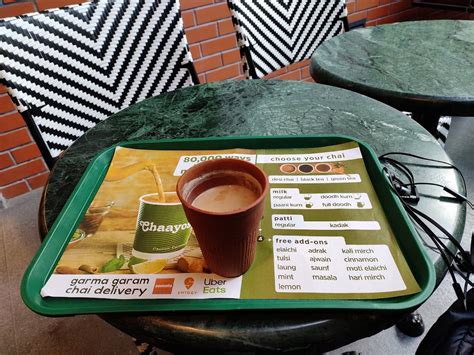 Menu At Chaayos Cafe Indiranagar Bengaluru 789b