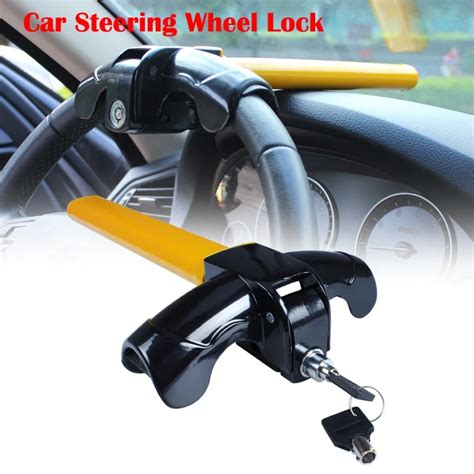 1 X Universal Anti Theft Car Van Security Steering Wheel Security Lock For Auto Lock For Car