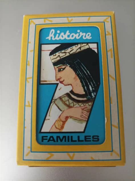 Ancien Jeu De Familles Histoire Complet Et Tr S Bel Tat Eur