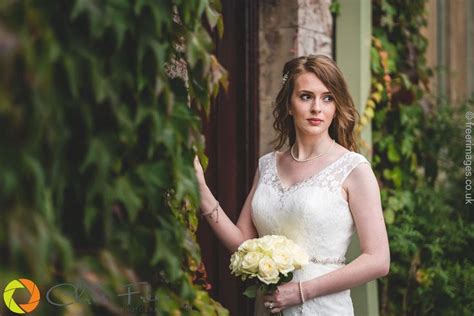 The beautiful bride, Chloe on her wedding day at @armathwaitehallhotel ...