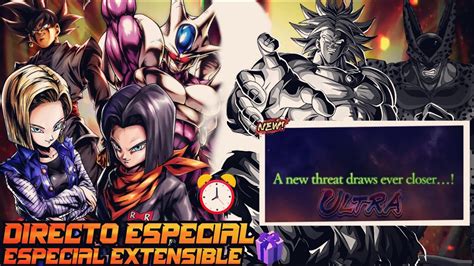 DRAGON BALL LEGENDS DIRECTO ESPECIAL EXTENSIBLE EL NUEVO ULTRA ROMPERA