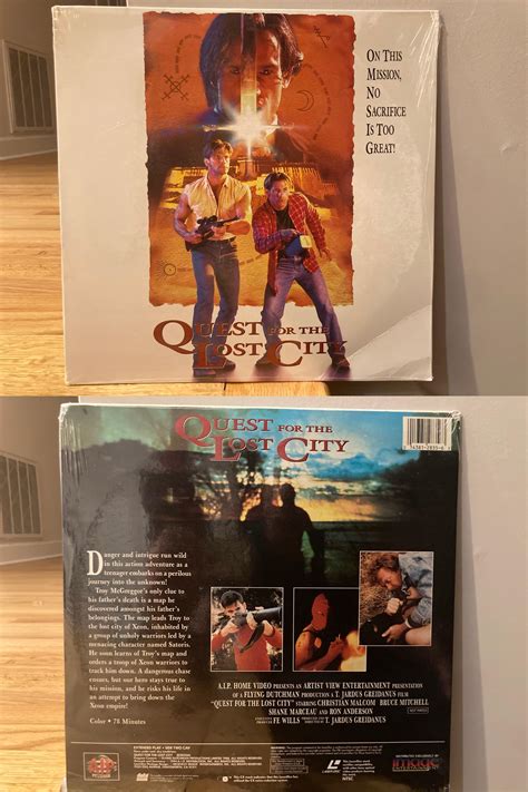 Unopened laserdisc of Quest For The Lost City (AKA The Final Sacrifice) : r/MST3K