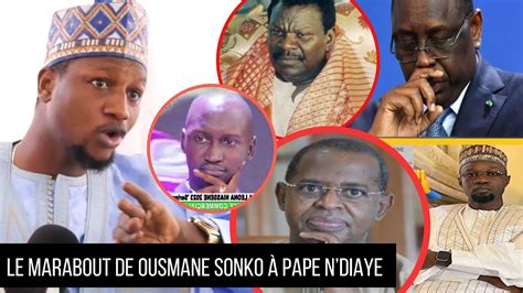 Le marabout de Sonko enfonce Pape Ndiaye walf Li macky défoone Sidy