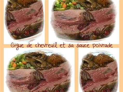 Recettes De Chevreuil Et Sauce Poivrade