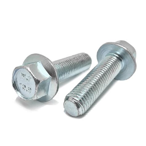 M12 1 25X25 Hex Flange Bolt Jis Class 10 9 Zinc Plated