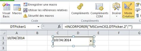 Astuce Excel N72 Insérer une date avec un calendrier Pomme Happy