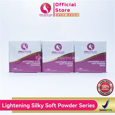 Jual Drw Skincare Lightening Silky Soft Powder Shopee Indonesia